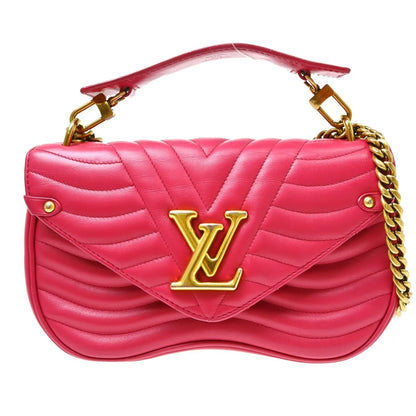 Louis Vuitton New Wave Quilted Leather, Pink, Leather, Handbag