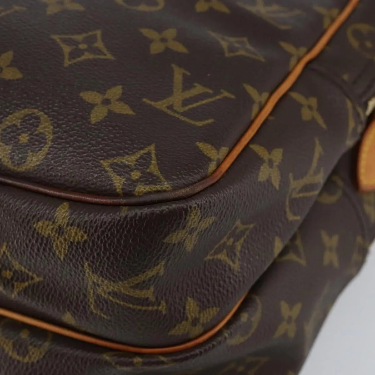 Louis Vuitton Reporter Monogram Canvas, Brown, Canvas, Shoulder Bag