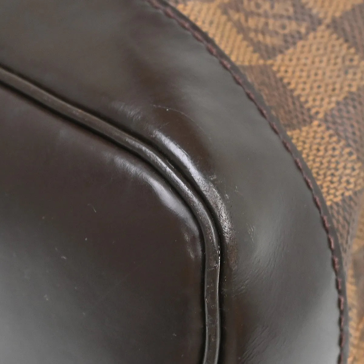Louis Vuitton Soho Damier, Brown, Canvas, Backpack