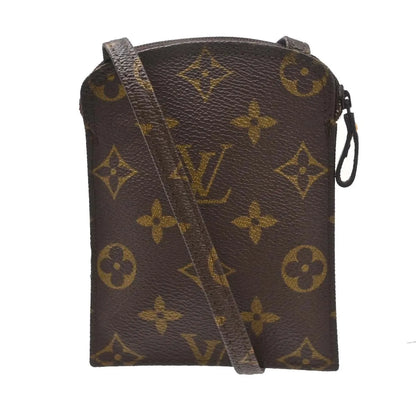 Louis Vuitton Pochette Secret Monogram canvas, Brown, Canvas, Clutch