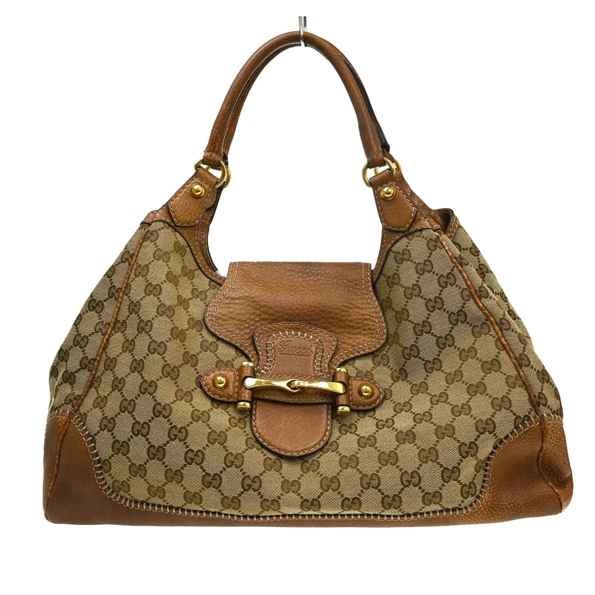 Gucci New Pelham Tote GG Canvas, Beige, Canvas, Handbag