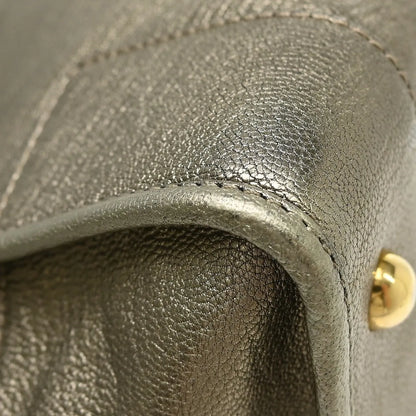 Loewe Amazona Leather, Gold, Leather, Handbag