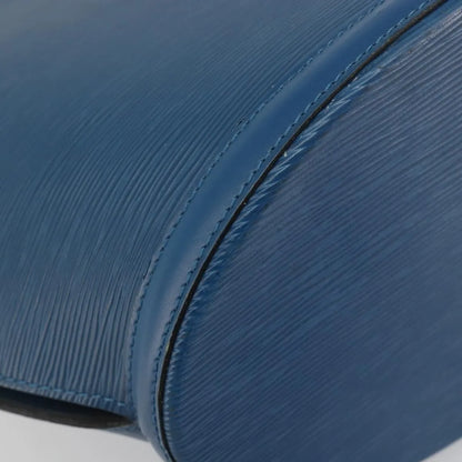Louis Vuitton Saint Jacques Epi, Blue, Leather, Shoulder Bag