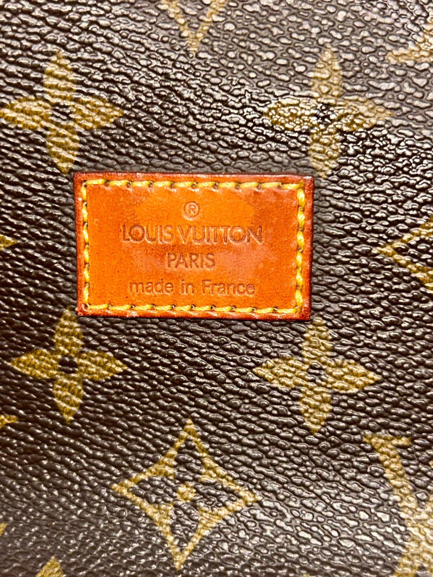 Louis Vuitton Saumur Monogram Canvas, Brown, Canvas, Shoulder Bag