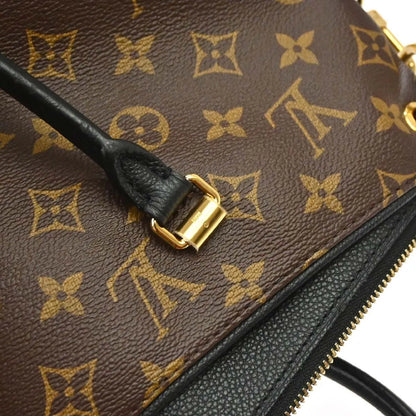 Louis Vuitton Pallas Monogram, Brown, Canvas, Tote Bag