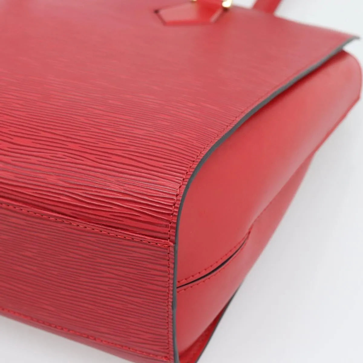 Louis Vuitton Duplex Epi Leather, Red, Leather, Shoulder Bag