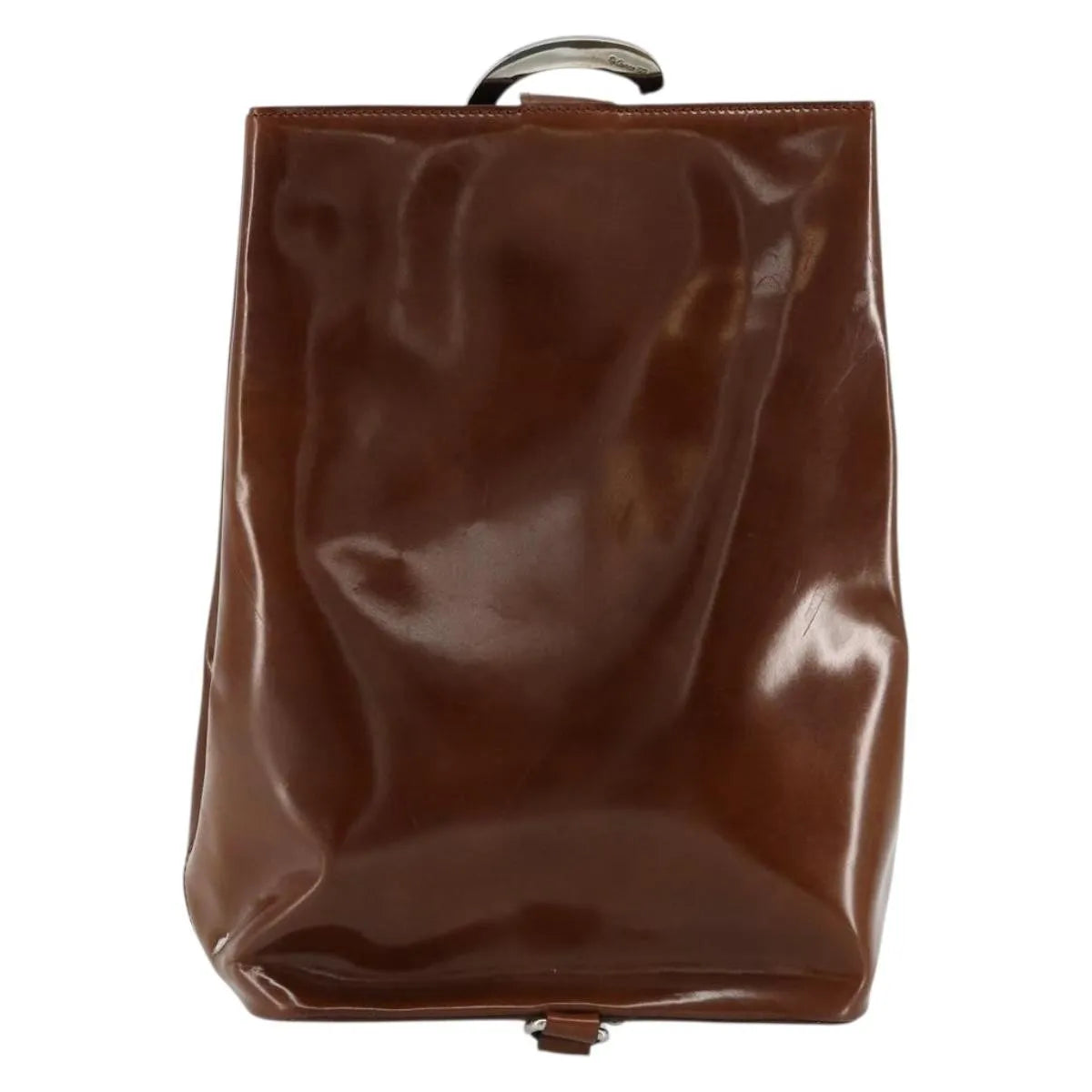 cartier Panthère Shoulder Patent leather, Brown, Patent Leather, Shoulder Bag