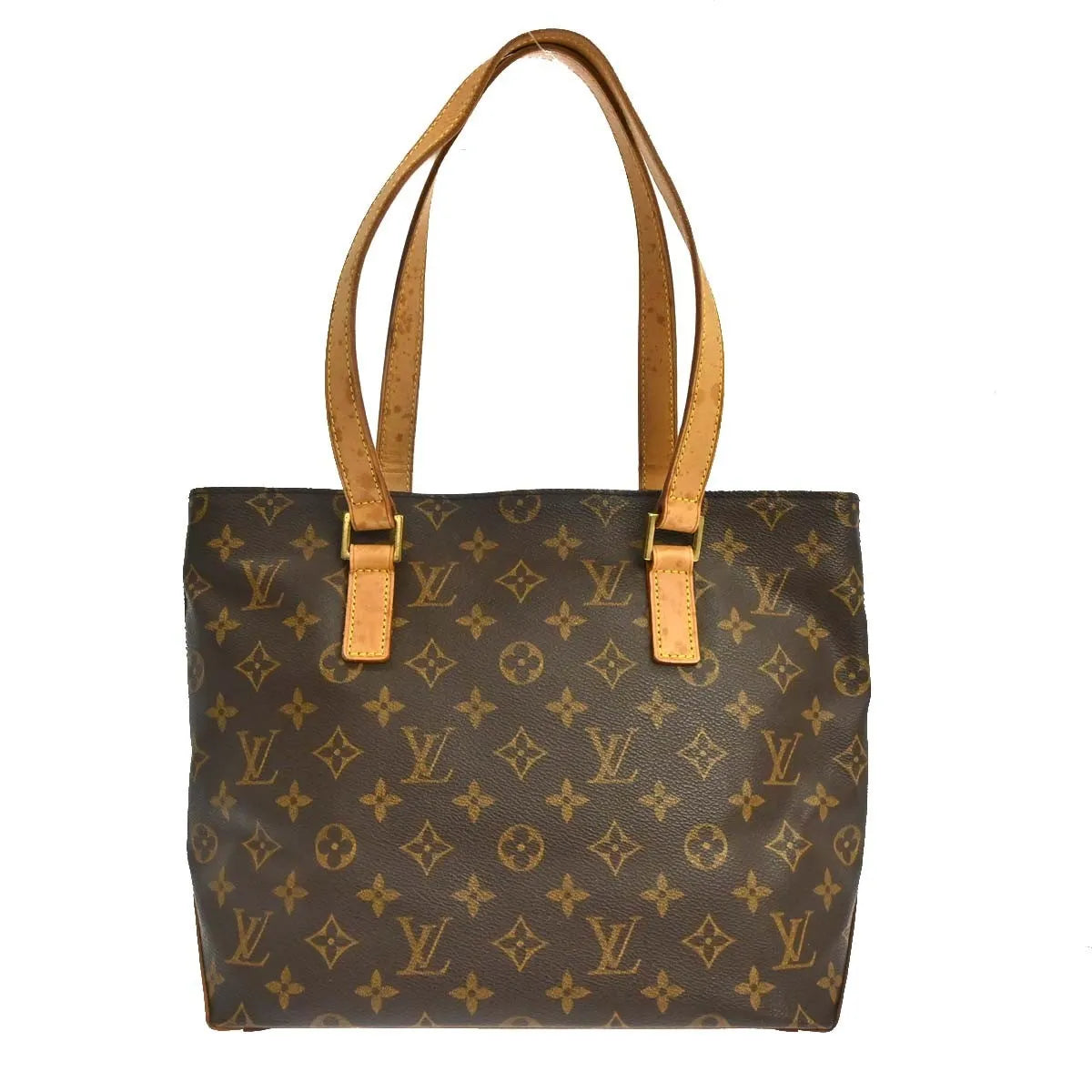 Louis Vuitton Cabas Mezzo Monogram Canvas, Brown, Canvas, Tote Bag