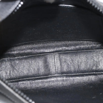 Gucci Vintage Horsebit Leather, Black, Leather, Shoulder Bag