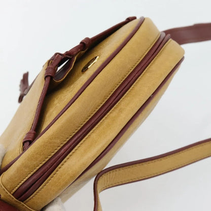 cartier Tasseled Must de Cartier Leather, Yellow, Leather, Shoulder Bag