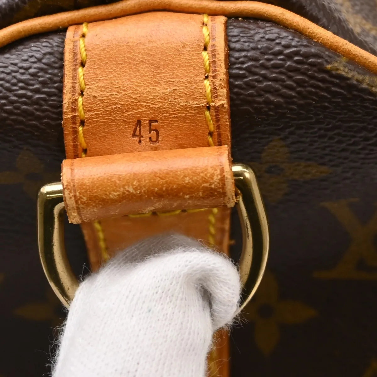 Louis Vuitton Keepall Bandouliere Monogram Canvas, Brown, Canvas, Travel Bag
