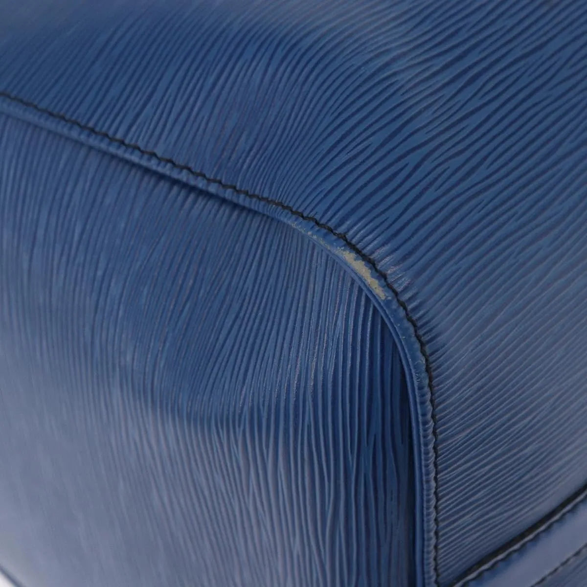 Louis Vuitton Keepall Epi Leather, Blue, Leather, Travel Bag