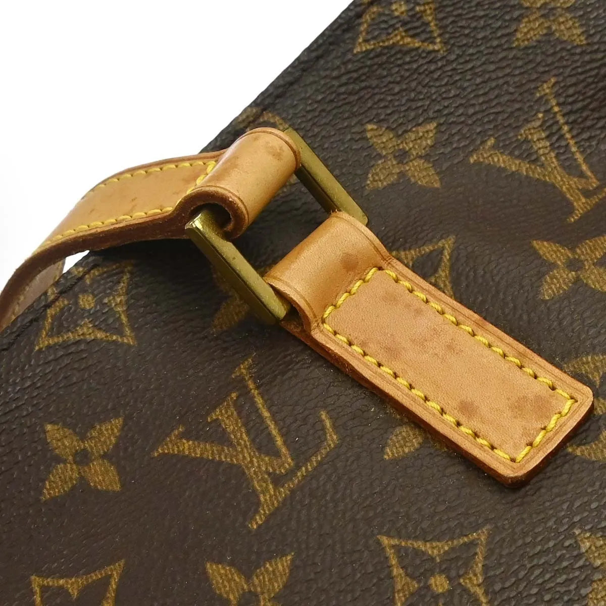 Louis Vuitton Cabas Mezzo Monogram Canvas, Brown, Canvas, Tote Bag
