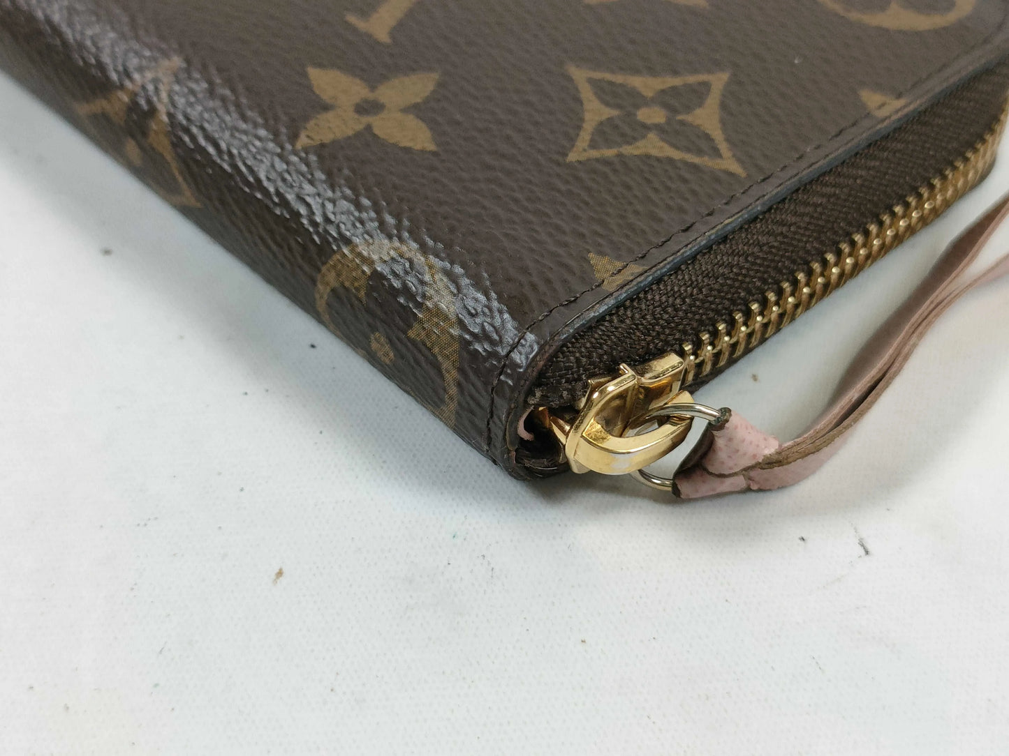 Louis Vuitton Clemence Monogram Canvas, Brown, Canvas, Wallet