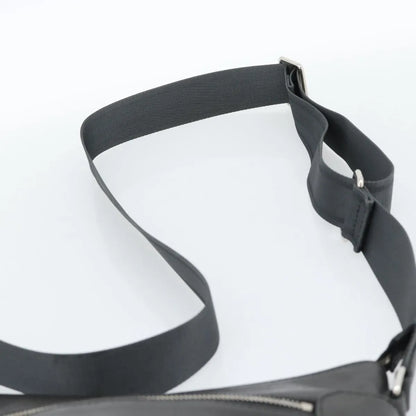 Louis Vuitton Sasha Taiga Leather, Gray, Leather, Shoulder Bag