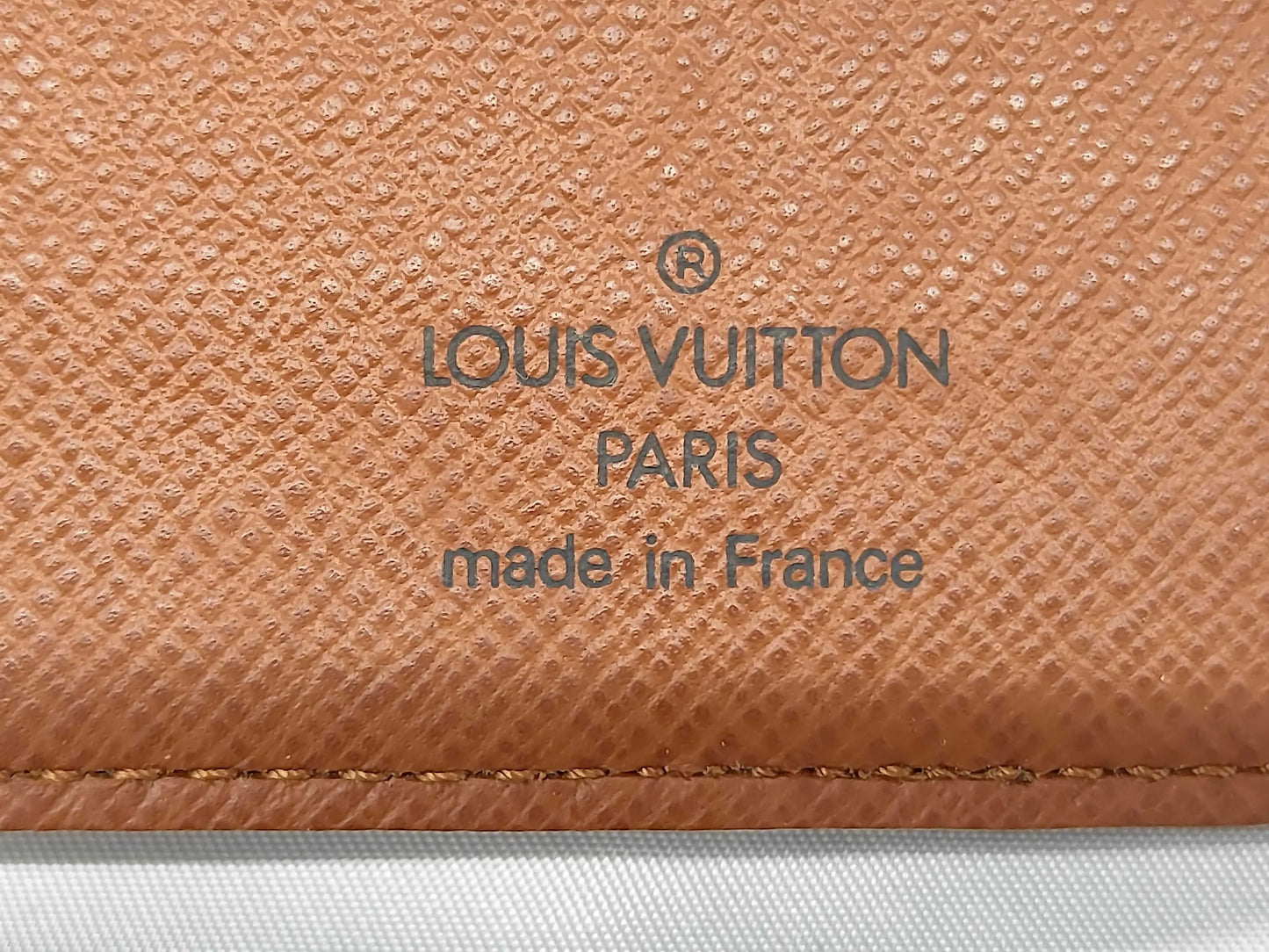 Louis Vuitton Long Wallet Bifold monogram canvas, Brown, Canvas, Wallet