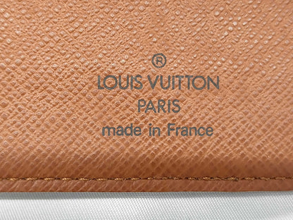 Louis Vuitton Long Wallet Bifold monogram canvas, Brown, Canvas, Wallet