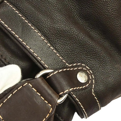 Loewe Anagram Bag leather, Brown, Leather, Handbag