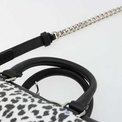 Saint Laurent Classic Baby Duffle Printed Leather, Black, Leather, Handbag