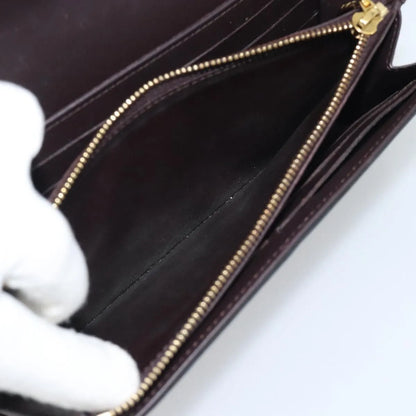 Louis Vuitton Sarah Chain Monogram Vernis, Burgundy, Patent Leather, Clutch