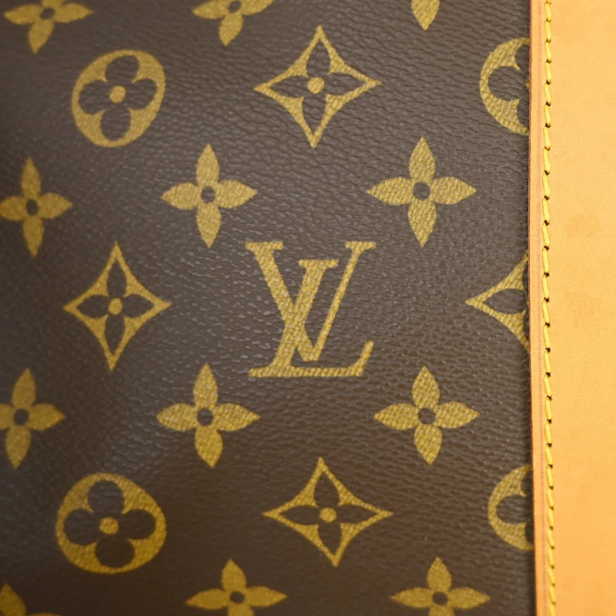 Louis Vuitton Keepall Monogram Canvas, Brown, Canvas, Travel Bag