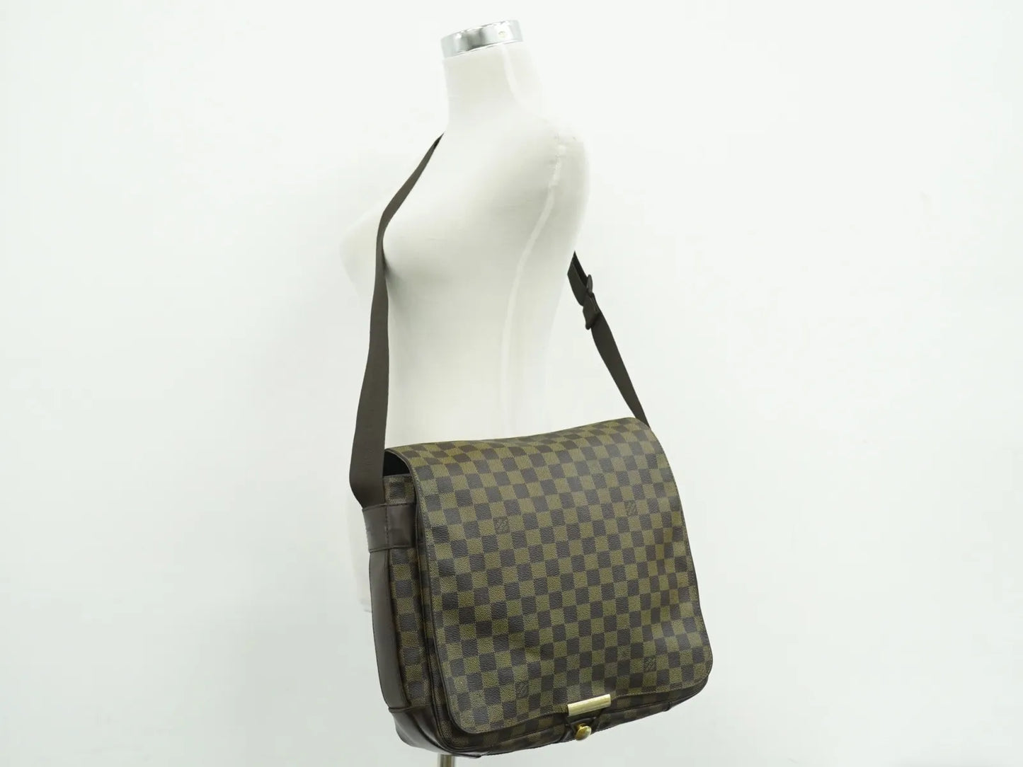 Louis Vuitton Bastille Damier, Brown, Canvas, Shoulder Bag