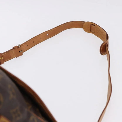 Louis Vuitton Saumur Monogram, Brown, Canvas, Shoulder Bag