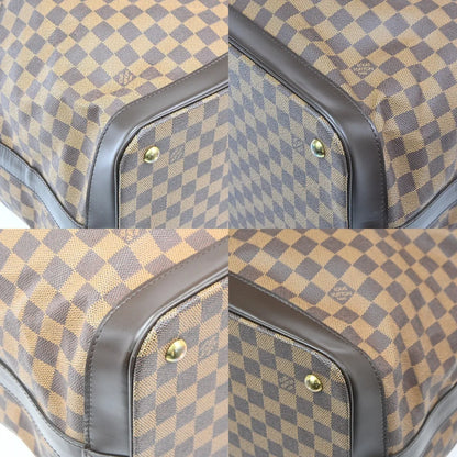 Louis Vuitton Grimaud Damier, Brown, Canvas, Travel Bag