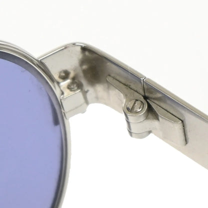 Chanel CHANEL Logo Sunglasses Eye Wear Plastic, Blue, Metal, Sunglasses
