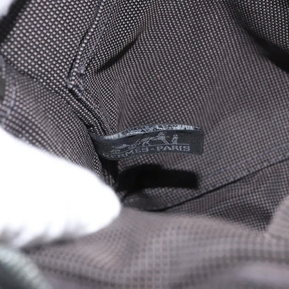 Hermes Herline Canvas, Gray, Canvas, Backpack