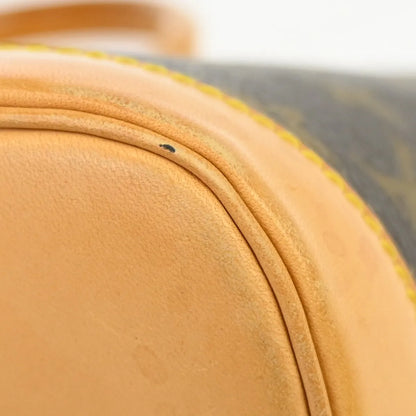 Louis Vuitton Alma Monogram, Brown, Canvas, Handbag