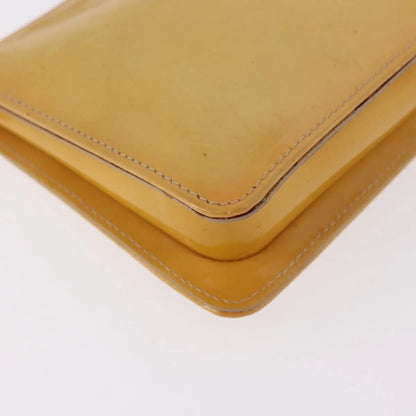 Louis Vuitton Lexington Pochette Patent Leather, Beige, Patent Leather, Clutch