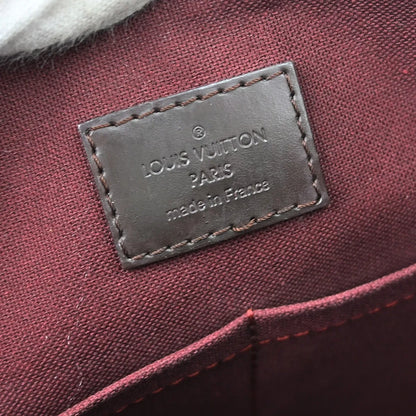 Louis Vuitton Iena Tote Damier, Brown, Canvas, Tote Bag