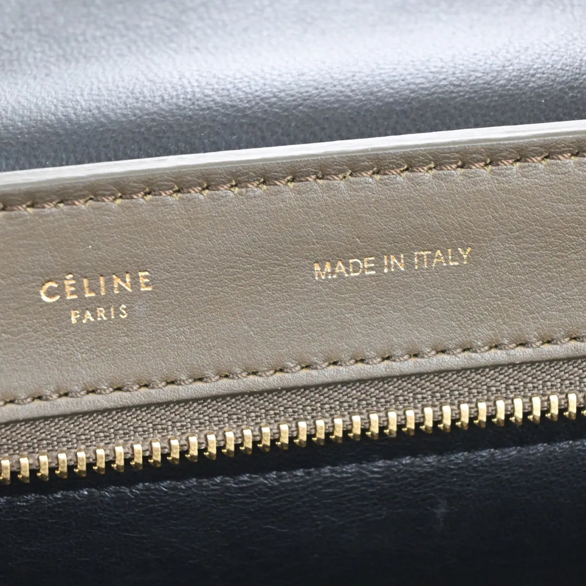 Celine Trapeze Leather with Suede, Multicolour, Leather, Handbag