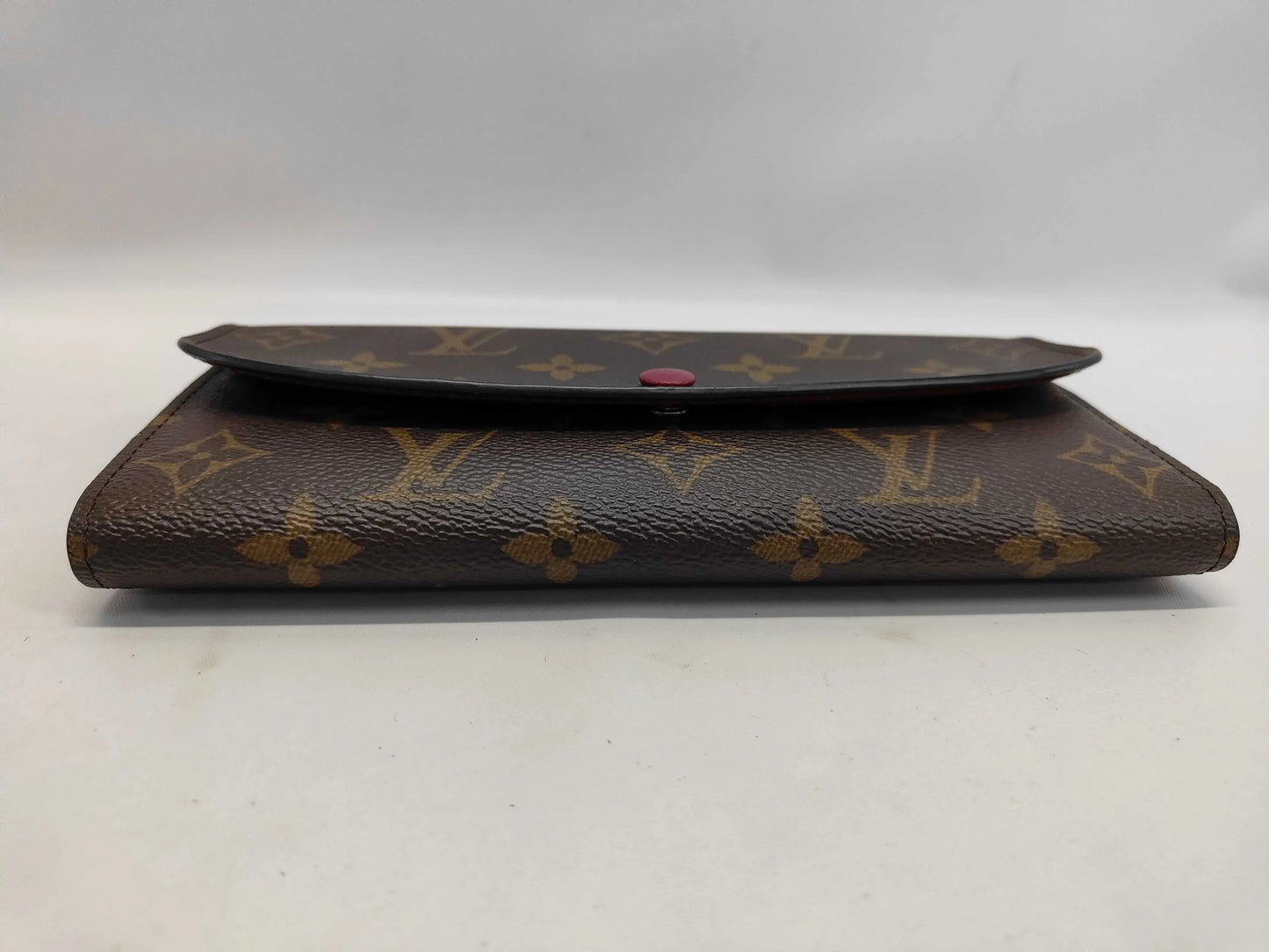 Louis Vuitton Emilie Monogram Canvas, Brown, Canvas, Wallet