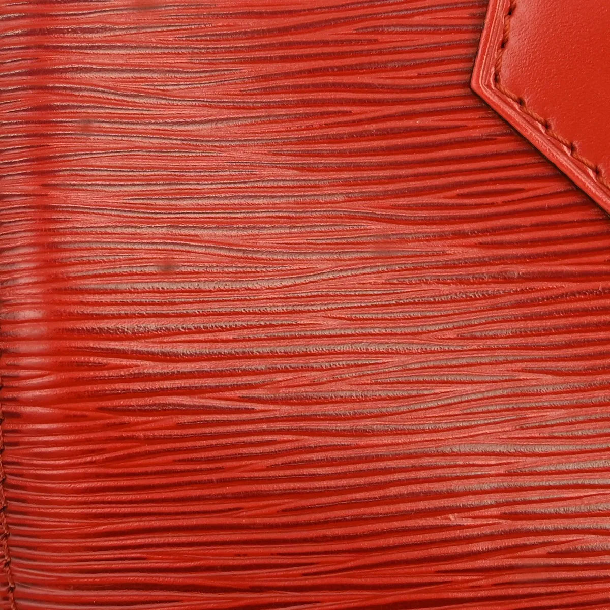 Louis Vuitton Speedy Epi, Red, Leather, Handbag