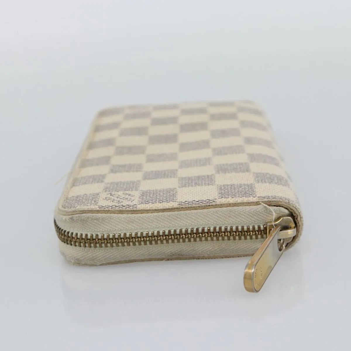 Louis Vuitton Zippy Organizer Damier Ebene, Beige, Canvas, Wallet