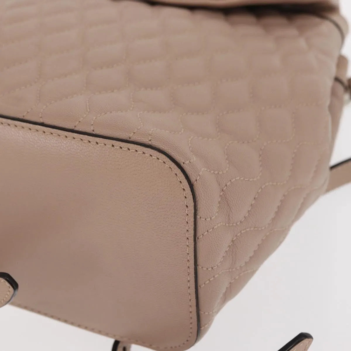 Bally Vintage Leather, Pink, Leather, Backpack