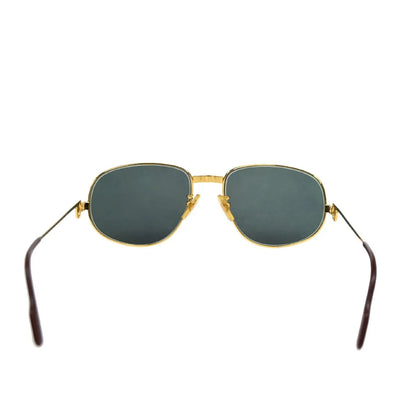 Cartier Romance Metal, Gold, Metal, Sunglasses