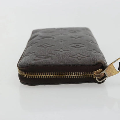 Louis Vuitton Zippy Wallet NM Leather Empreinte, Brown, Leather, Wallet