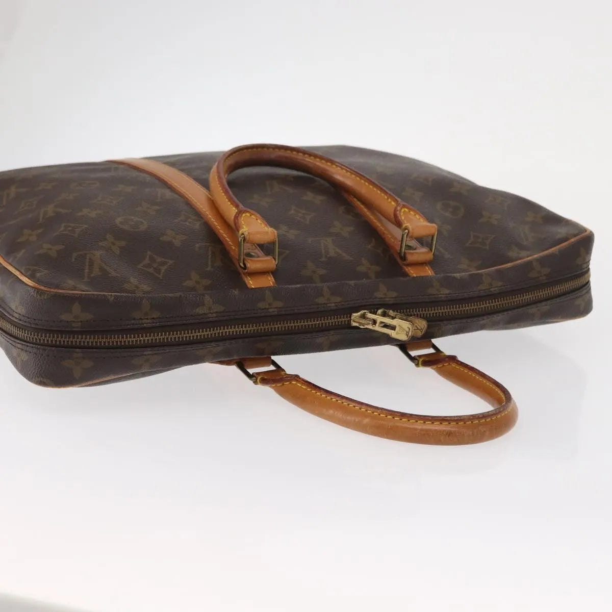 Louis Vuitton Porte-Documents Voyage Monogram Canvas, Brown, Canvas, Briefcase