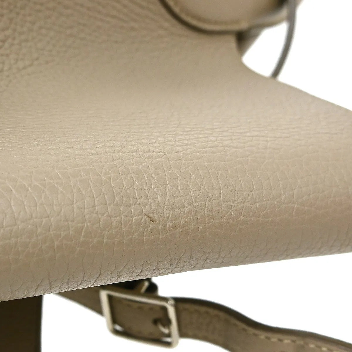 Celine Big Grained Calfskin, Gray, Leather, Handbag