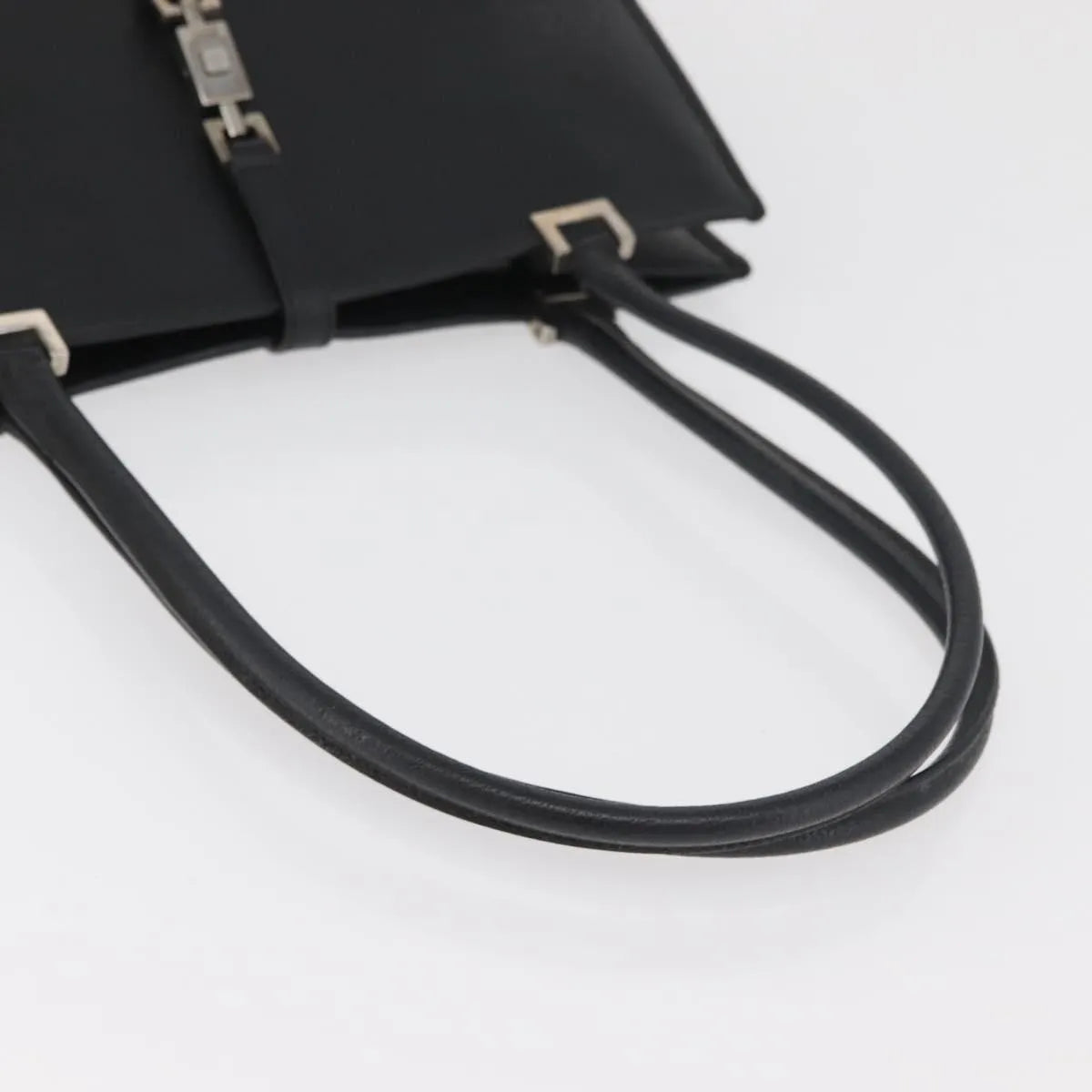 Gucci Jackie Tote Guccissima Leather, Black, Leather, Handbag