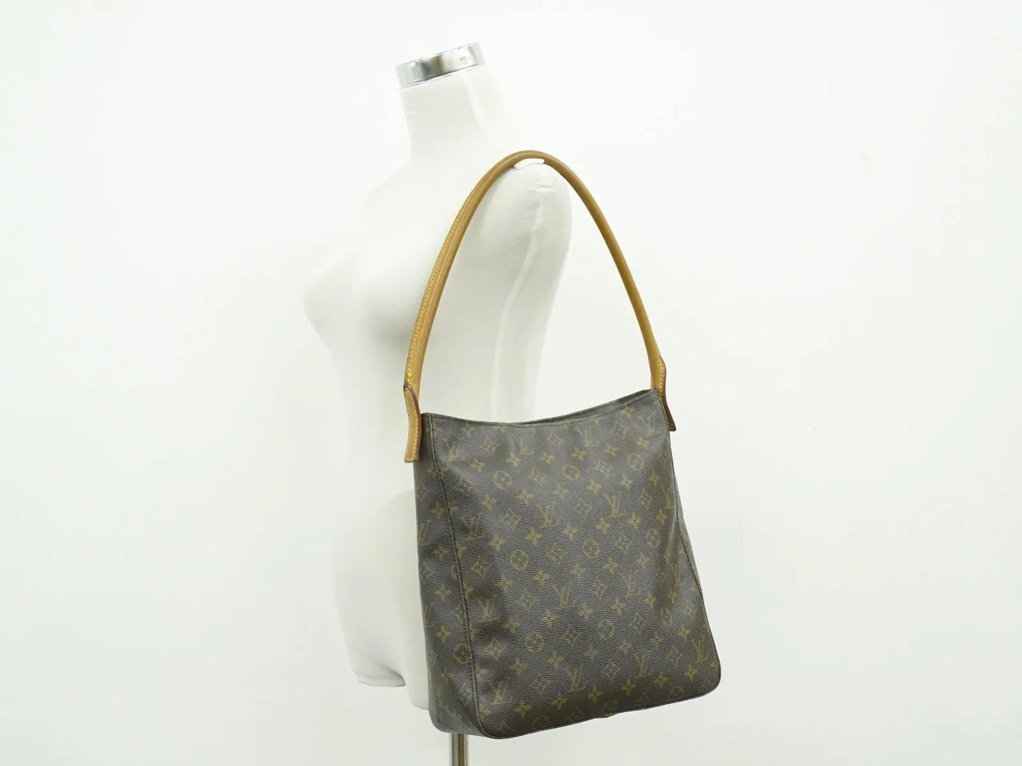 Louis Vuitton Monogram Looping Monogram Canvas, Brown, Canvas, Shoulder Bag