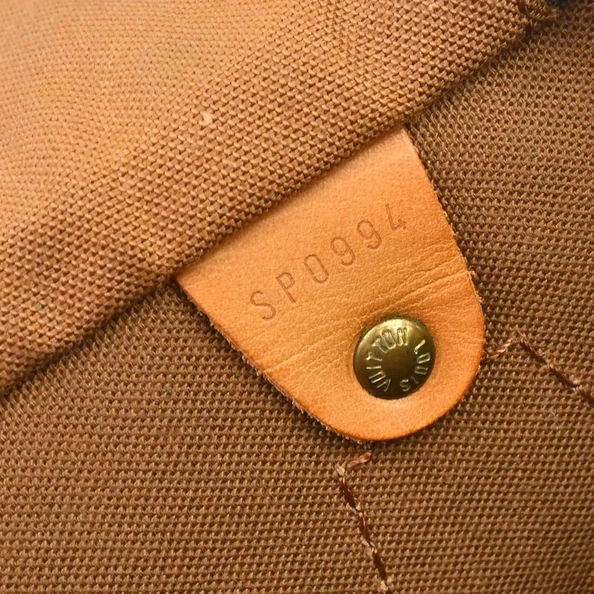 Louis Vuitton Speedy Monogram, Brown, Canvas, Handbag