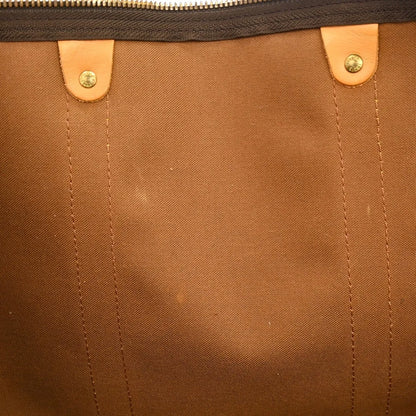 Louis Vuitton Keepall Bandoulière Monogram, Brown, Canvas, Travel Bag