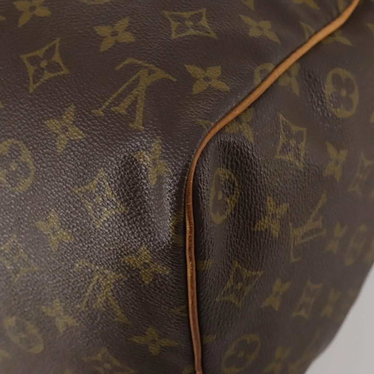 Louis Vuitton Keepall Monogram Canvas, Brown, Canvas, Travel Bag