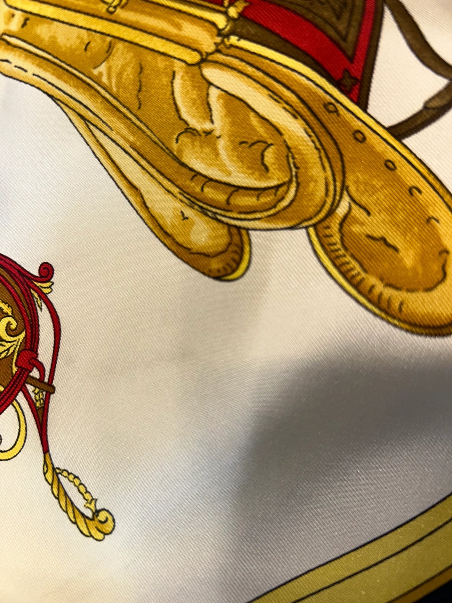 Hermes Carré 90 Silk multicolor, Navy, Silk, Scarf
