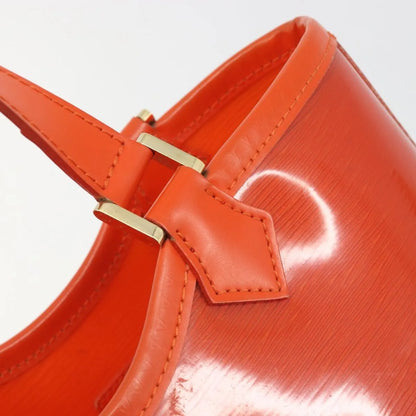 Louis Vuitton Plage Lagoon Bay Vinyl Epi Leather, Orange, Leather, Tote Bag