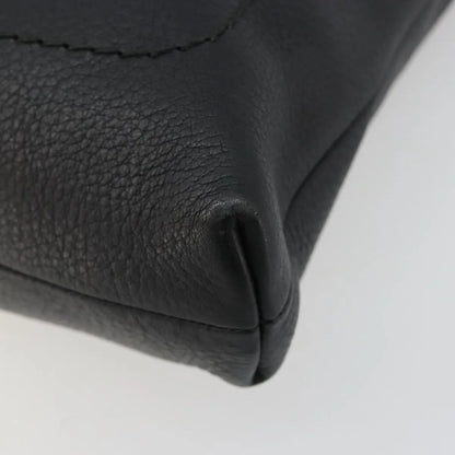 Bally Vintage Leather, Black, Leather, Shoulder Bag